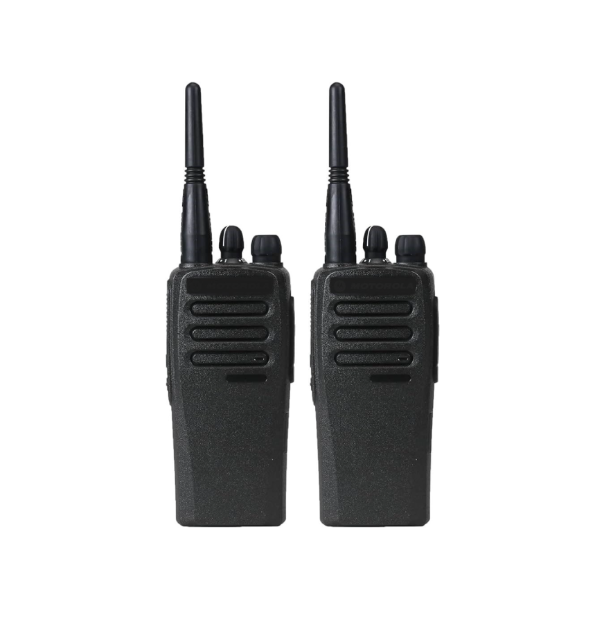 Two two-way radios